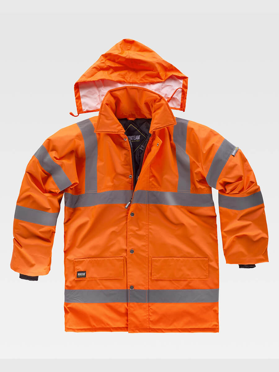 Parka Imbottito Alta Visibilita Classe 3
