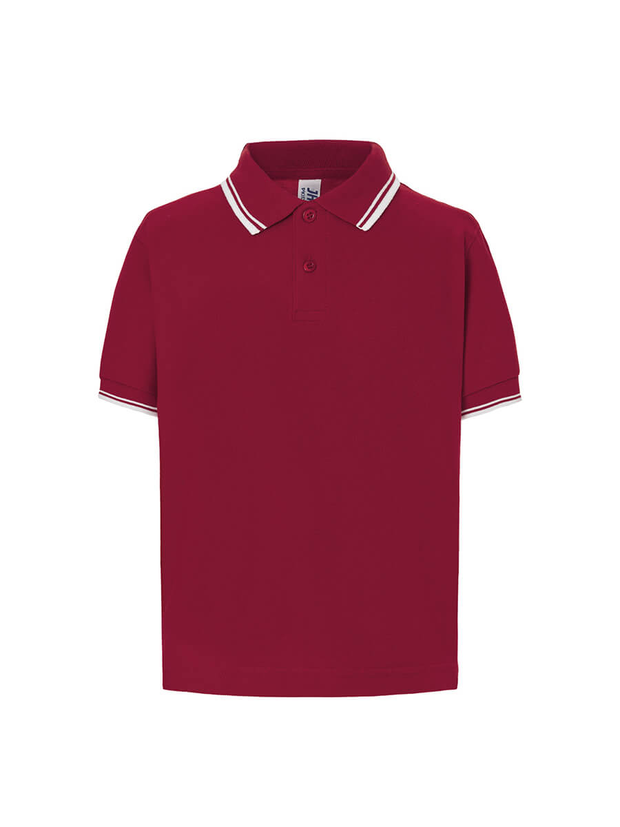 Polo Bambino Manica Corta Regular Contrast - immagine 3