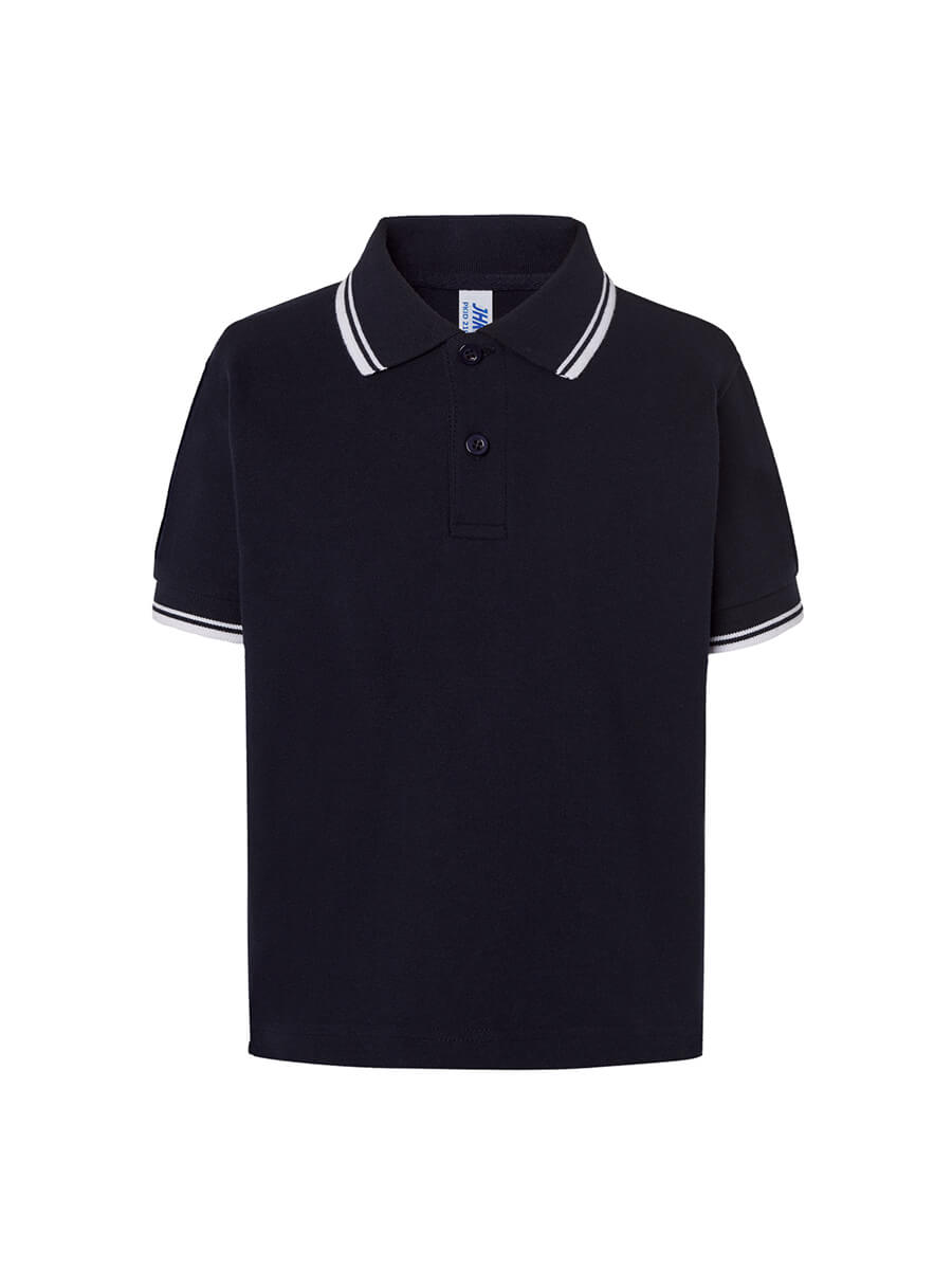 Polo Bambino Manica Corta Regular Contrast - immagine 4