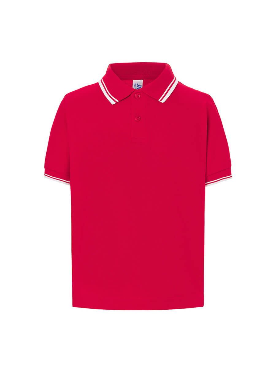 Polo Bambino Manica Corta Regular Contrast - immagine 6