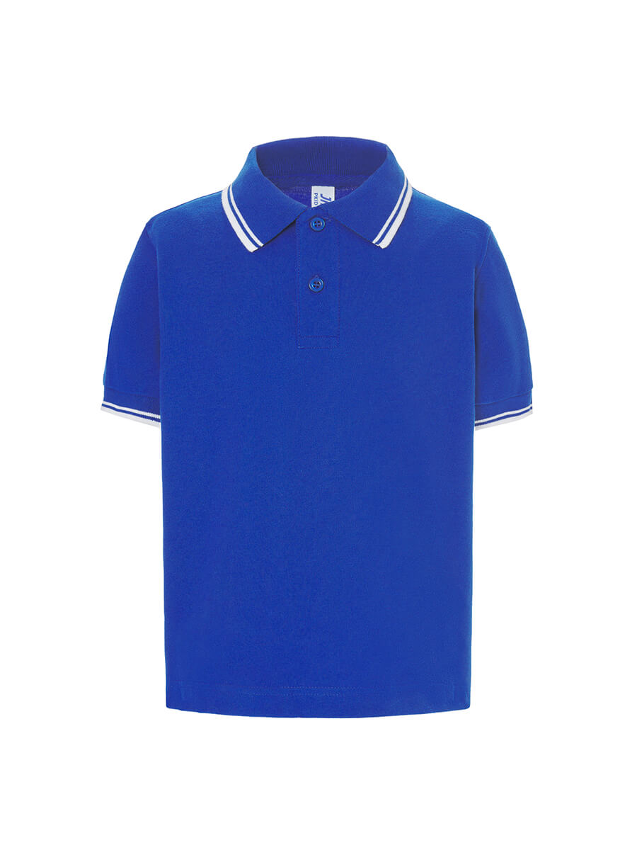 Polo Bambino Manica Corta Regular Contrast - immagine 5