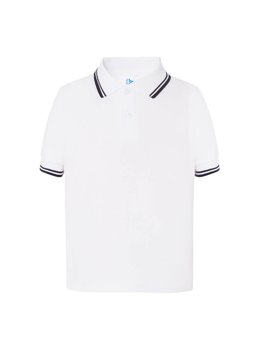Polo Bambino Manica Corta Regular Contrast - immagine 7