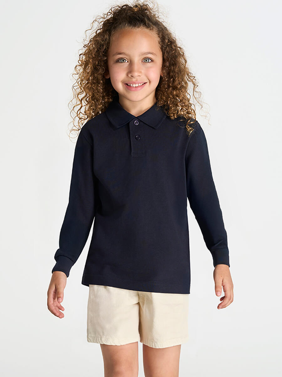 Polo Bambino Manica Lunga Regular