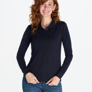 Polo Donna Manica Lunga Regular
