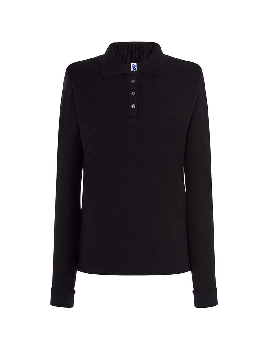 Polo Donna Manica Lunga Regular - immagine 2