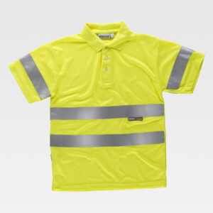 Polo Manica Corta Alta Visibilita Classe 2