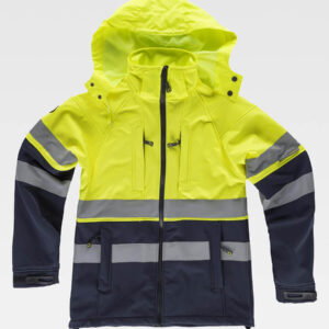 Softshell Con Cappuccio Alta Visibilita Classe 1