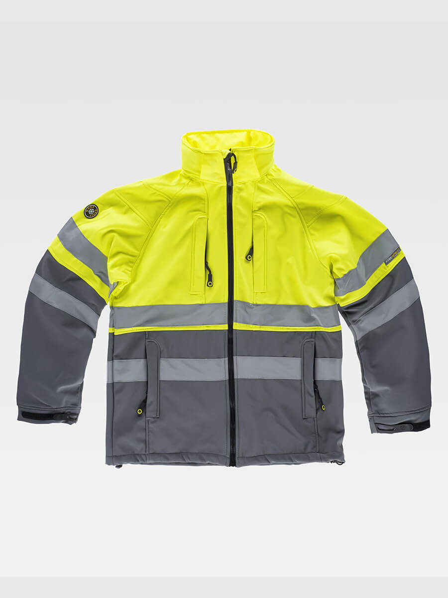 Softshell Con Cappuccio Alta Visibilita Classe 1 - immagine 5