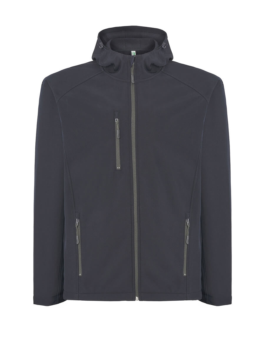 Softshell Uomo Con Cappuccio - immagine 3