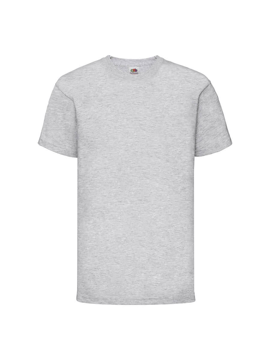 T-shirt grigia personalizzabile per uomo e donna, ideale per stampa online, eventi, promozioni aziendali e abbigliamento da lavoro.