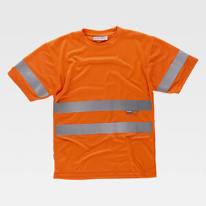 T-shirt Manica Corta Alta Visibilita Classe 2