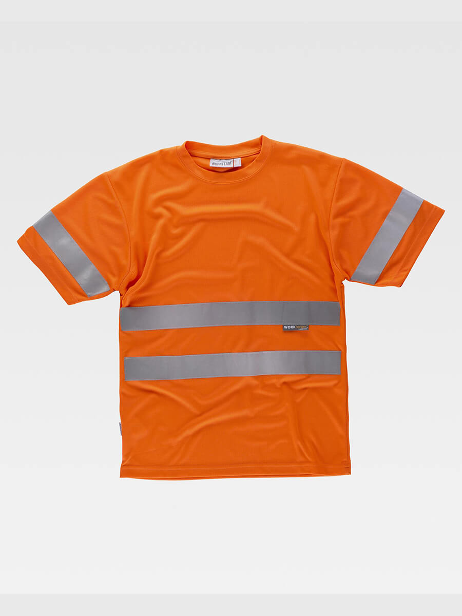 T-shirt Manica Corta Alta Visibilita Classe 2 - immagine 2