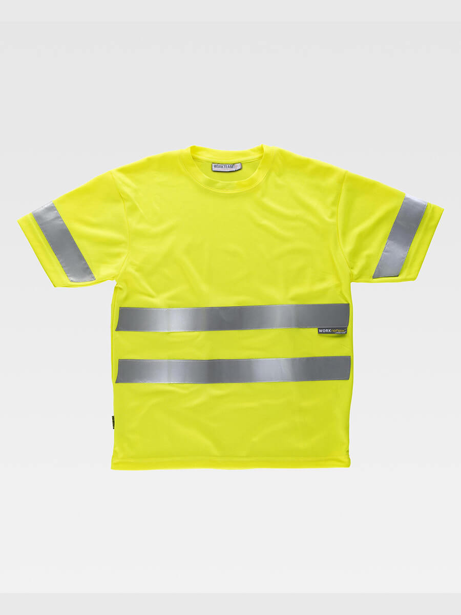 T-shirt Manica Corta Alta Visibilita Classe 2 - immagine 3