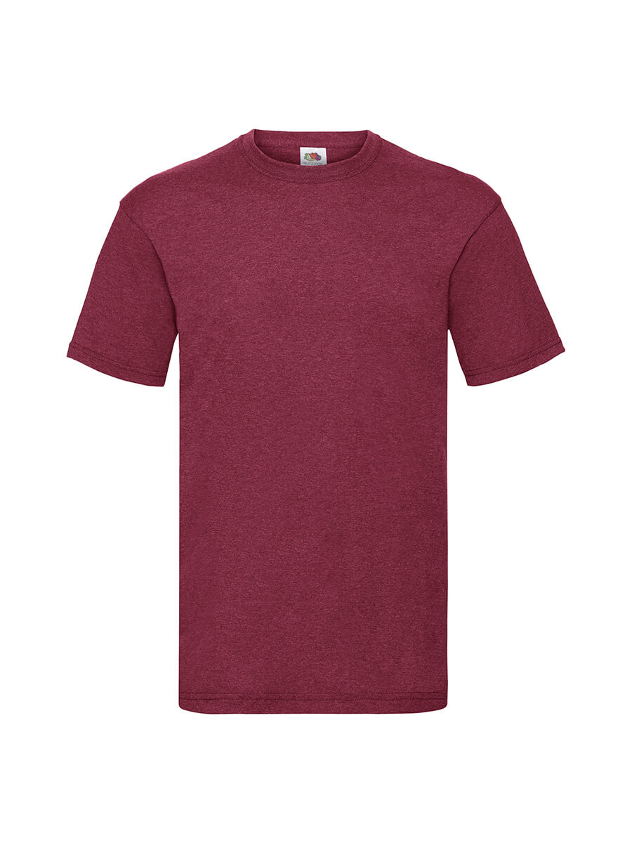 T-shirt bordeaux personalizzabile con logo o grafica per aziende e privati. Stampa digitale e tipografia online.