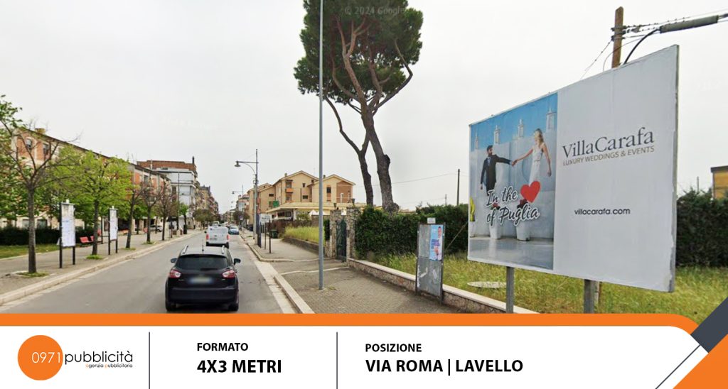 LAVELLO - VIA ROMA - 4X3