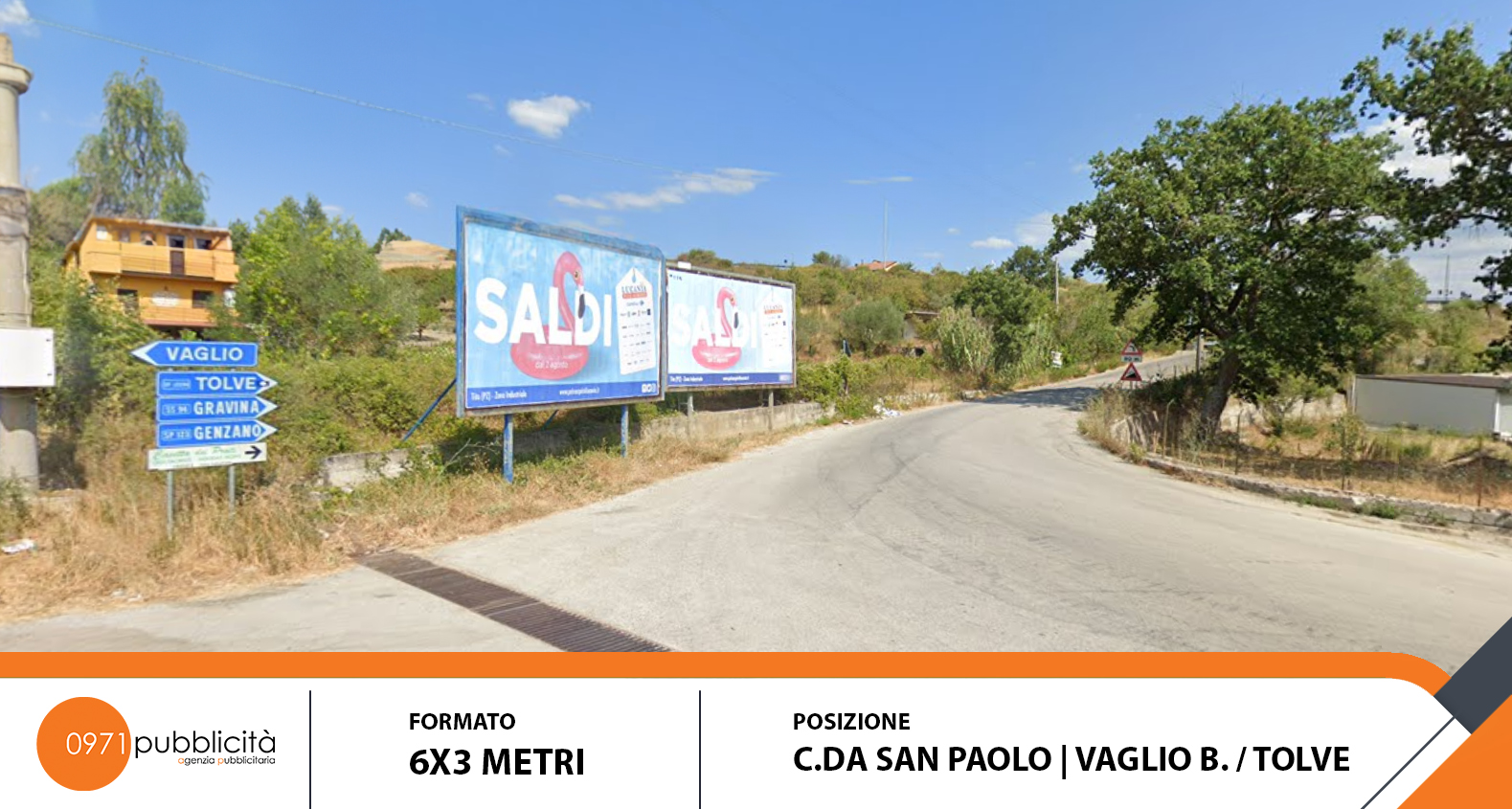 VAGLIO BASILICATA - INCROCIO TOLVE 6X3