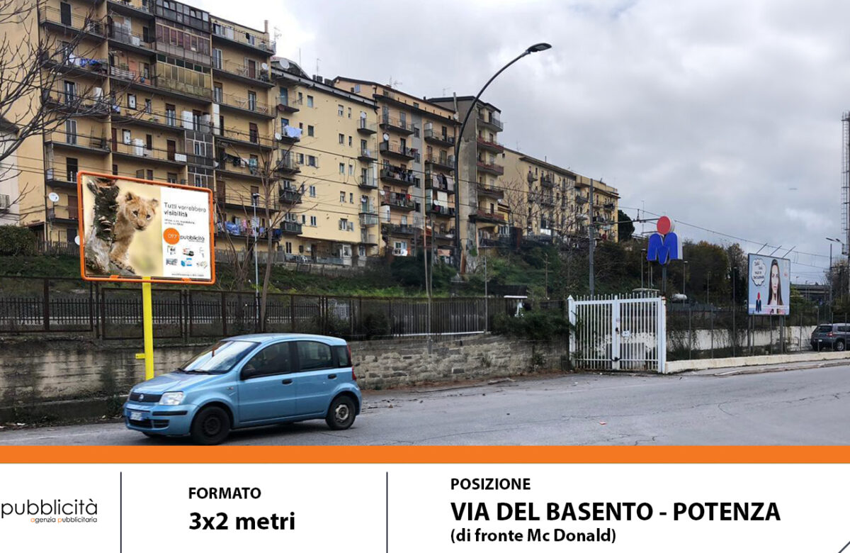 Elenco postazioni pubblicitarie 3×2