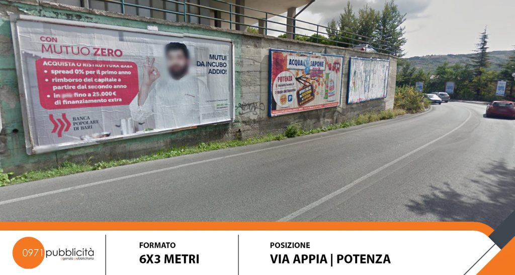 via APPIA potenza 6x3