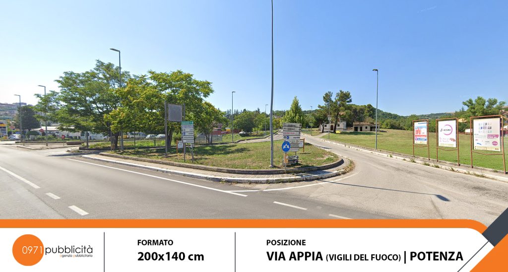 via appia stendardi poster potenza