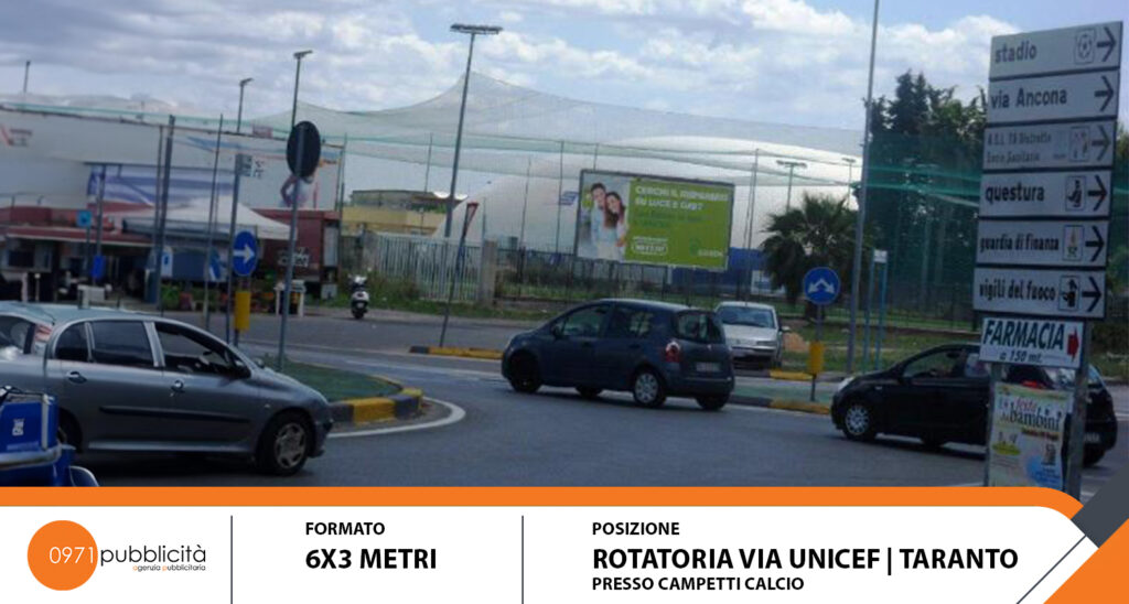 poster 6x3 a taranto