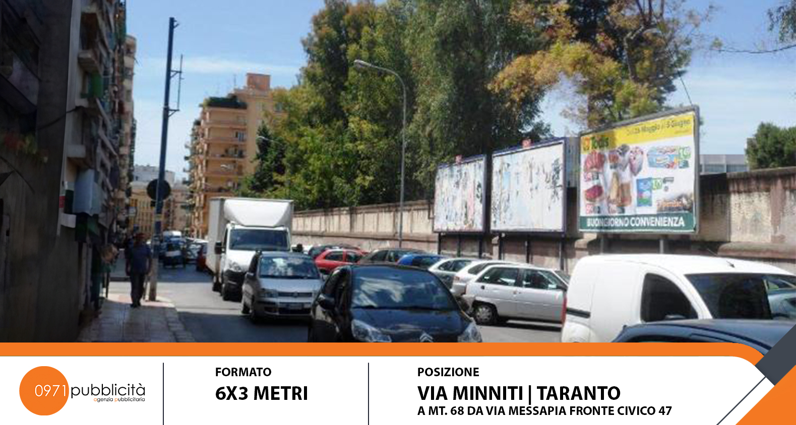 poster 6x3 a taranto