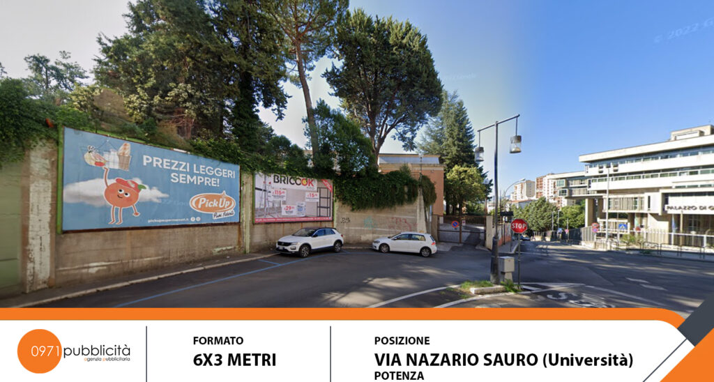 via NAZARIO SAURO potenza 6x3