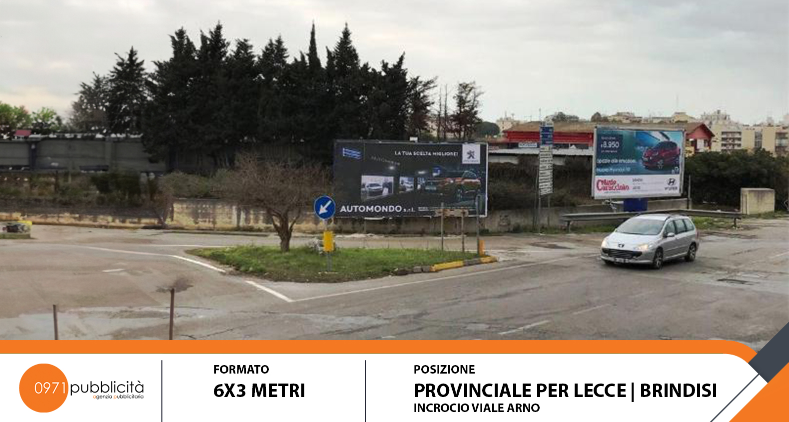 BRINDISI | VIALE ARNO | POSTER 6X3