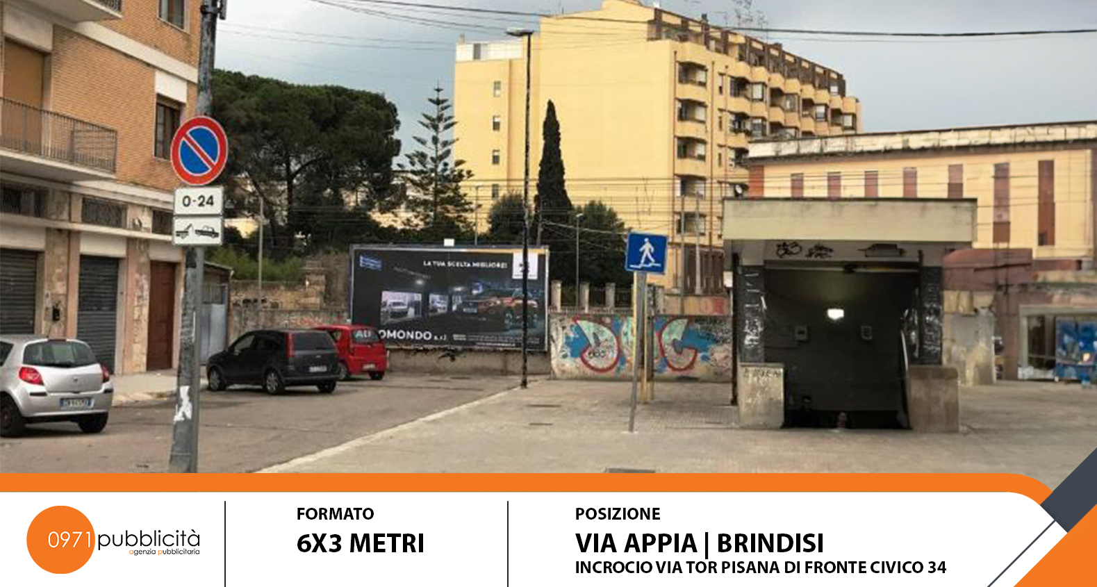 BRINDISI | VIA APPIA #34 | POSTER 6X3