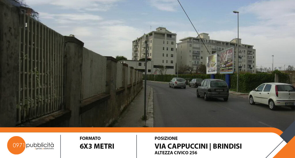 BRINDISI | VIA CAPPUCCINI #256 | POSTER 6X3