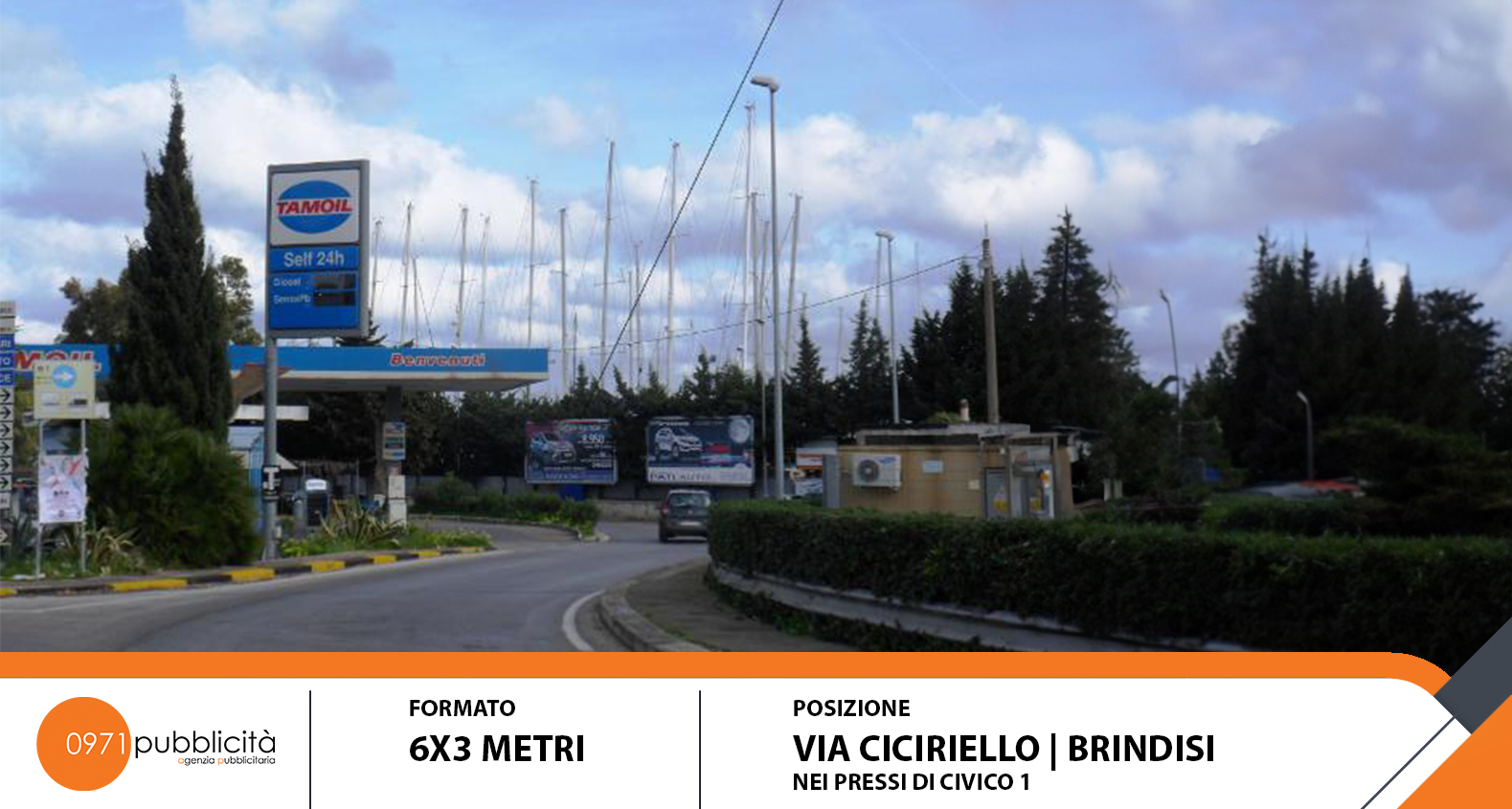 BRINDISI | VIA CICIRIELLO #1 | POSTER 6X3