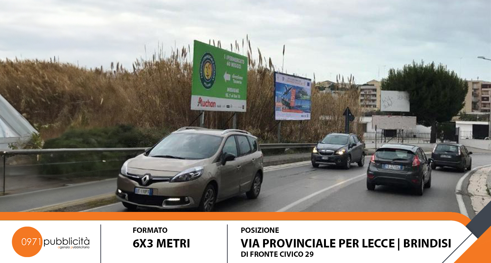 BRINDISI | VIA PROVINCIALE DIR. LECCE #29 | POSTER 6X3