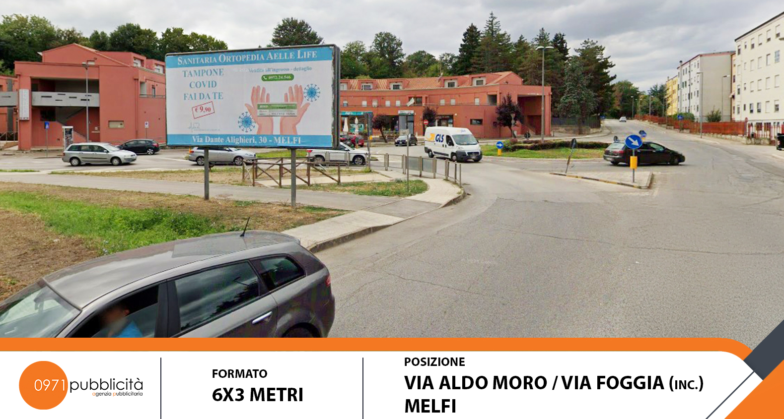 MELFI | VIA ALDO MORO / VIA FOGGIA | POSTER 6X3