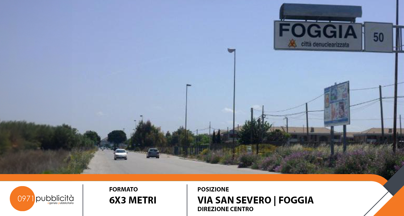 FOGGIA | VIA SAN SEVERO (DIR. CENTRO) | POSTER 6X3