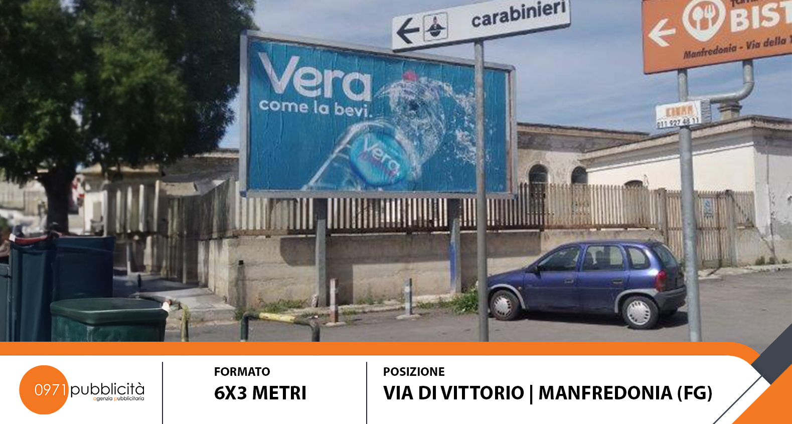 MANFREDONIA | VIA DI VITTORIO | POSTER 6X3