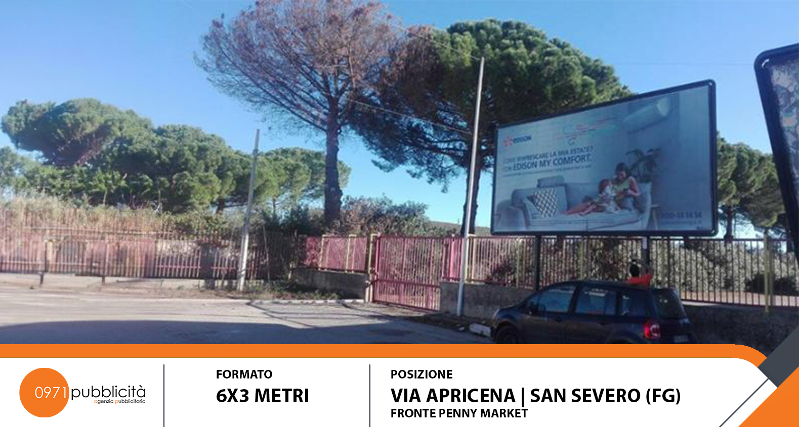 S. SEVERO | VIA APRICENA (FRONTE PENNY MARKET) | POSTER 6X3