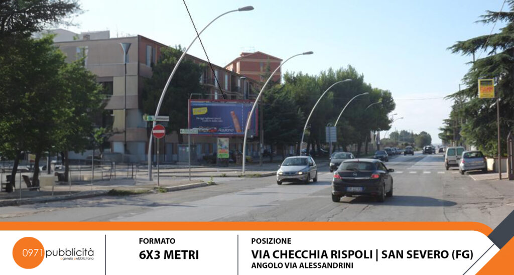 S. SEVERO | VIA CECCHIA RESPOLI (ANG. VIA ALESSANDRINI) | POSTER 6X3
