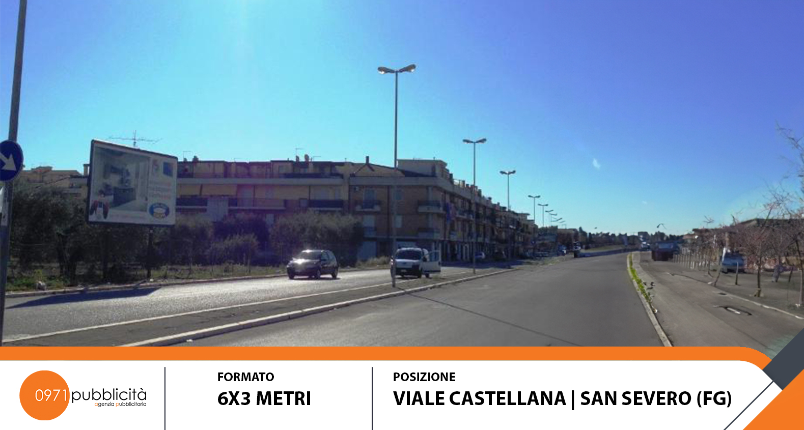 S. SEVERO | VIALE CASTELLANA | POSTER 6X3