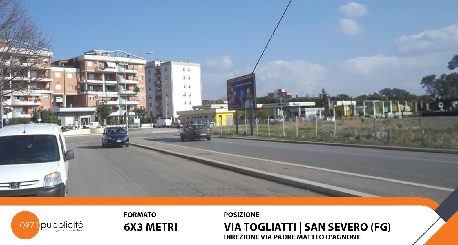 S. SEVERO | VIA TOGLIATTI (DIR. VIA PADRE MATTEO D'AGNONE) | POSTER 6X3