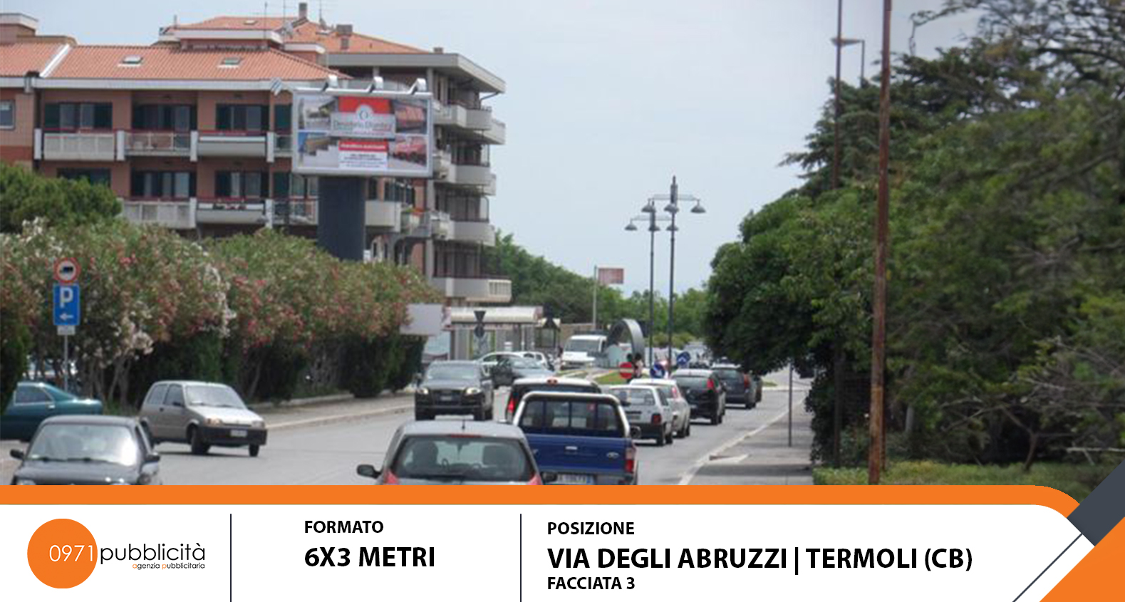 TERMOLI | VIA DEGLI ABRUZZI (FACCIATA 3) | POSTER 6X3