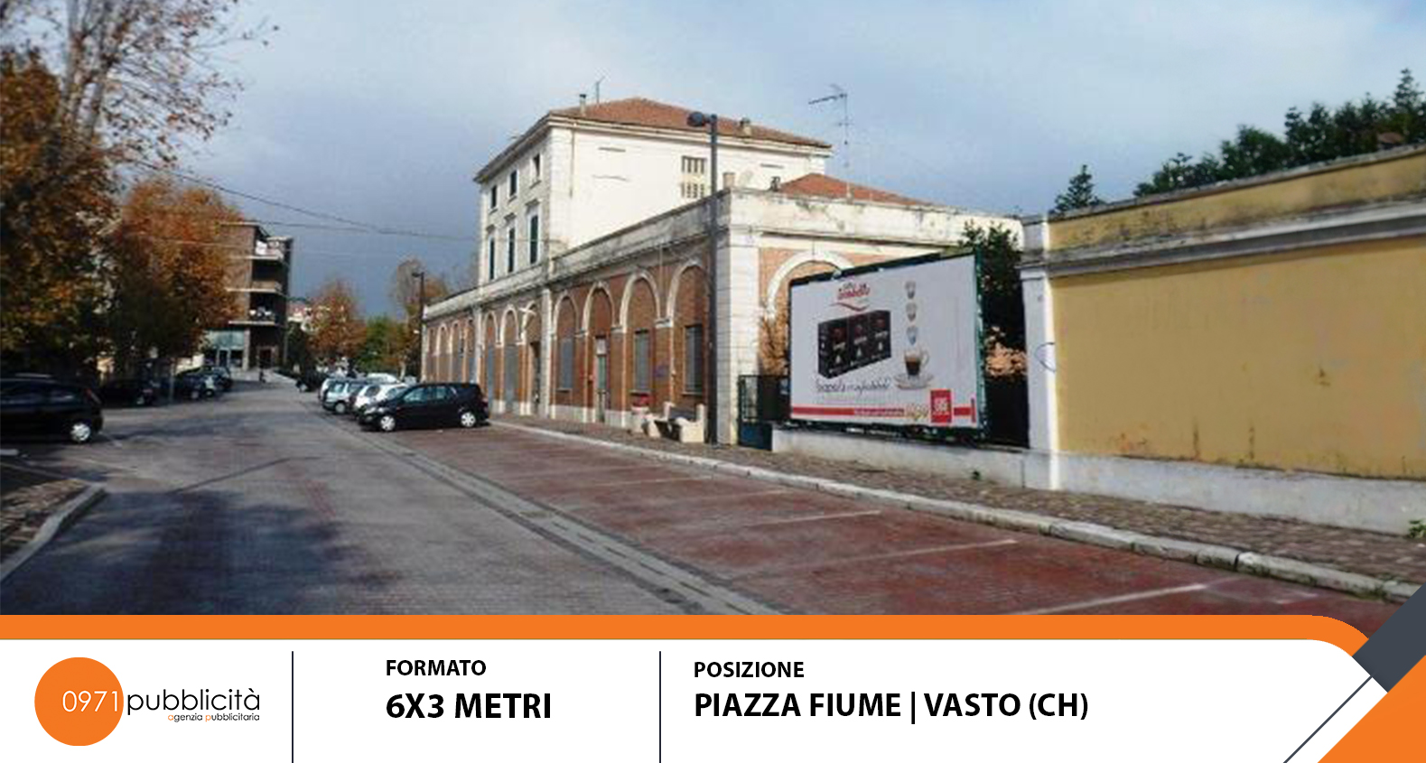 VASTO | PIAZZA FIUME | POSTER 6X3