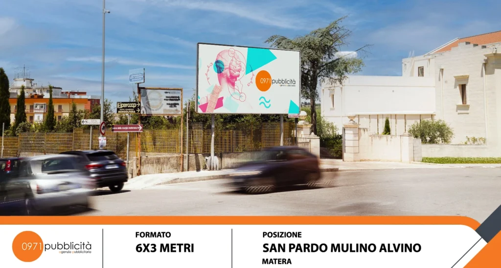 SAN PARDO - poster matera 6x3