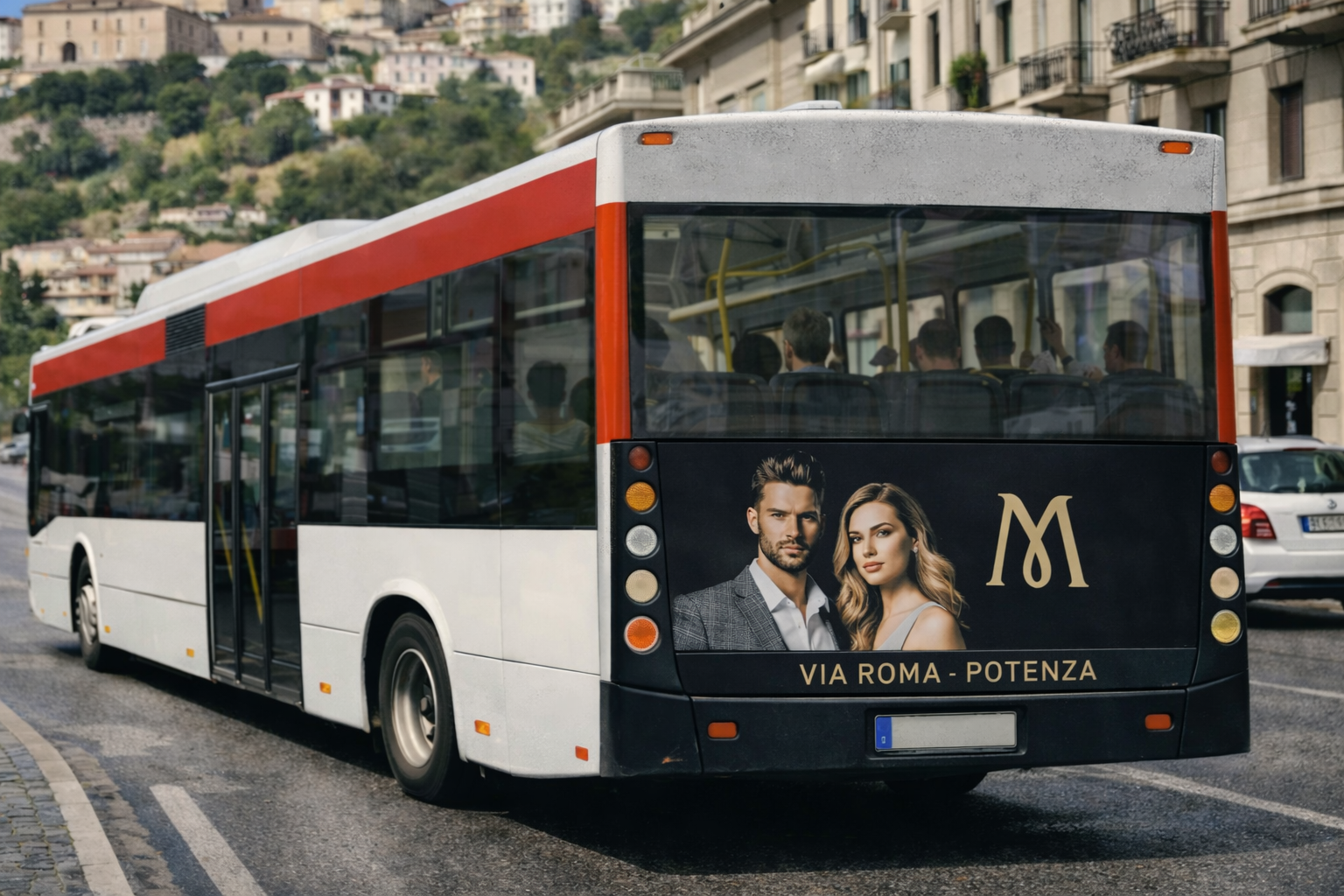 pubblicita su autobus a potenza